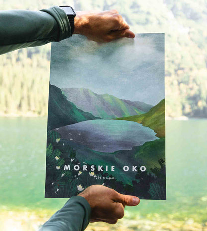 Plakat Morskie Oko