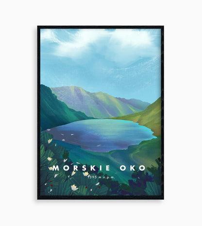 Plakat Morskie Oko